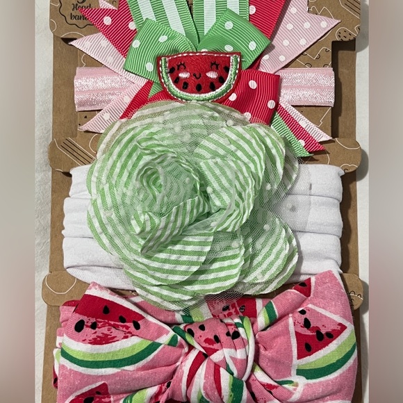 NWT Baby Essentials Pack of 3 Bows - Picture 3 of 3